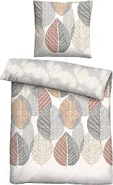 Wendebettwäsche BIBERNA "Kerim", beige