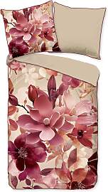 Wendebettwäsche DESCANSO "Chaja", beige 