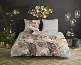Wendebettwäsche DESCANSO "Pippa", beige 