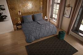 Wendebettwäsche "Elegence", anthrazit,