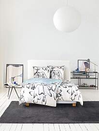 Wendebettwäsche ESPRIT "Grace", blau,