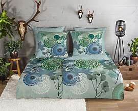 Wendebettwäsche HIP "Iselin", grün,