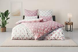 Wendebettwäsche OTTO HOME "Dots", rosa, 