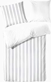 Wendebettwäsche PRIMERA "Delf", silber, 