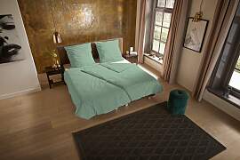 Wendebettwäsche "Rotterdam", sage