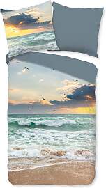 Wendebettwäsche "Samui", bunt (multi),