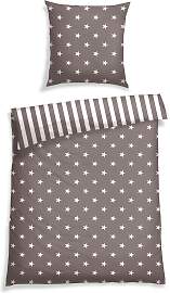 Wendebettwäsche SCHIESSER "Stars &
