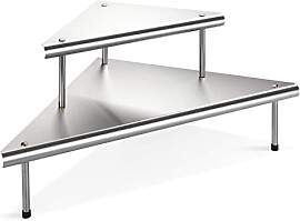 WENKO 2045030500 Küchen-Eckregal Massivo Duo mit