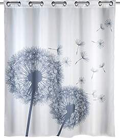 WENKO Anti-Schimmel Duschvorhang Astera Flex,