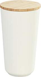 WENKO Aufbewahrungsdose Plaia 750 ml, cremefarbene 