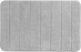WENKO Badematte Memory, rutschhemmend, flauschiger 