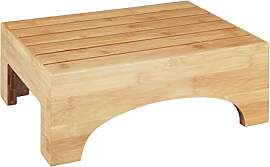 WENKO Badschemel Mod. Bambusa, Tritt aus Bambus,