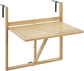 WENKO Bambus Balkon-Klapptisch Waikiki, Tisch zum