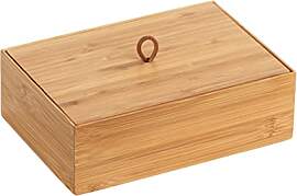 WENKO Bambus Box Terra L mit Deckel -