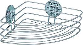 WENKO Duschablage Ecke ohne Bohren, Turbo-Loc