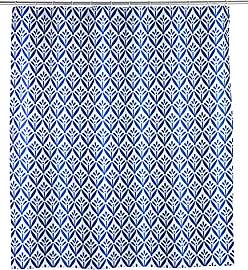 WENKO Duschvorhang Lorca, Textil-Vorhang fürs