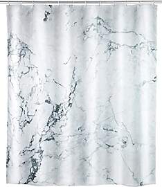 WENKO Duschvorhang Onyx, Textil-Vorhang fürs