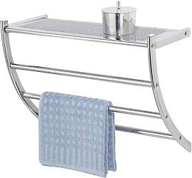 WENKO Exclusiv Wandregal Mod. Pescara mit Ablage