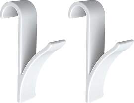 WENKO Gancio per radiatore rotondo, pratico set da 