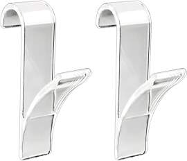 WENKO Haken für Rundheizkörper, praktisches 2er