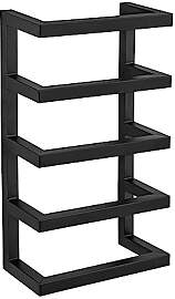 WENKO Handtuchregal Fondiro Schwarz matt für 4