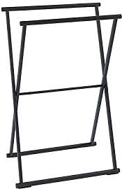 WENKO Handtuchständer Lava Schwarz matt, Maße (B 