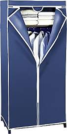 WENKO Kleiderschrank Blu, praktischer Stoffschrank 