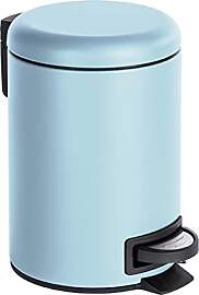WENKO Kosmetik Treteimer Leman Blau