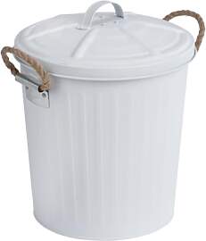 WENKO Kosmetikeimer Gara, Bad-Eimer 6 L, matt