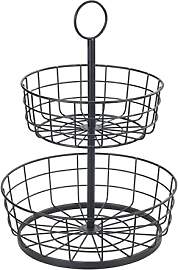 WENKO Multi-Korb-Etagere, Küchenaufbewahrung mit