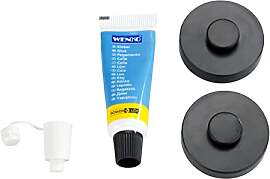 WENKO Power-Loc Adapter Schwarz, Befestigen ohne