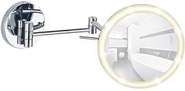 WENKO Power-Loc LED Wandspiegel Aura - mit