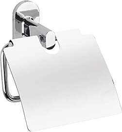 WENKO Power-Loc® Toilettenpapierhalter mit Deckel 
