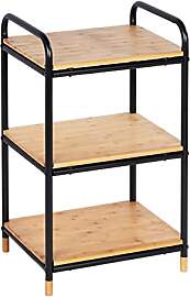 WENKO Regal Loft aus Bambus mit 3 Etagen -
