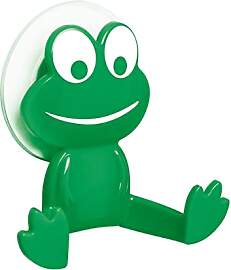 WENKO Saughaken Frosch Grün, Wandhaken,