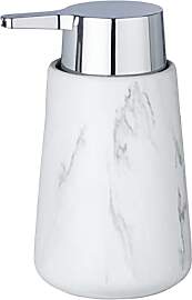 WENKO Seifenspender Adrada, Weiß, 15 x 8.5 x 10.5 