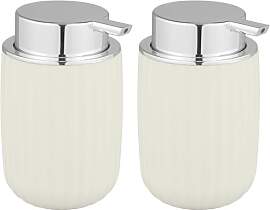 WENKO Seifenspender Agropoli Cremeweiß,