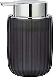 WENKO Seifenspender Agropoli Grau, nachfüllbarer