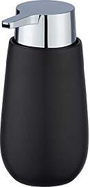 WENKO Seifenspender Badi Schwarz Keramik -