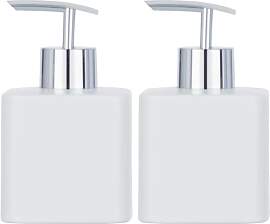 WENKO Seifenspender Hexa, nachfüllbarer