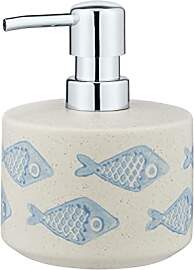 WENKO Seifenspender Mod. Aquamarin, nachfüllbarer 