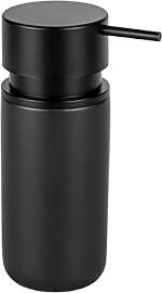 WENKO Seifenspender Silo Schwarz, nachfüllbarer