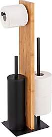 WENKO Stand WC-Garnitur Lesina, aus Bambus und