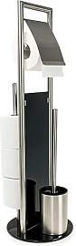 WENKO Stand WC-Garnitur Mod. Ravina 3in1 Edelstahl 