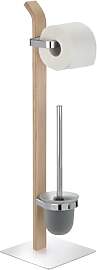 WENKO Stand WC-Garnitur Samona Nature, aus Holz