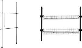 WENKO Teleskop-System Herkules Basic Schwarz matt