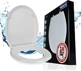 WENKO Toilettendeckel mit Absenkautomatik, hohe