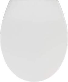 WENKO Toilettendeckel mit Absenkautomatik, oval,