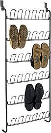 WENKO Tür-Schuhregal, 6 Ablagen für bis zu 18