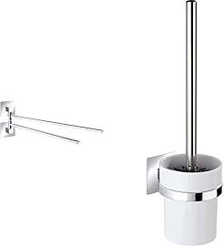 WENKO Turbo-Loc® Edelstahl Handtuchhalter 2 Arme